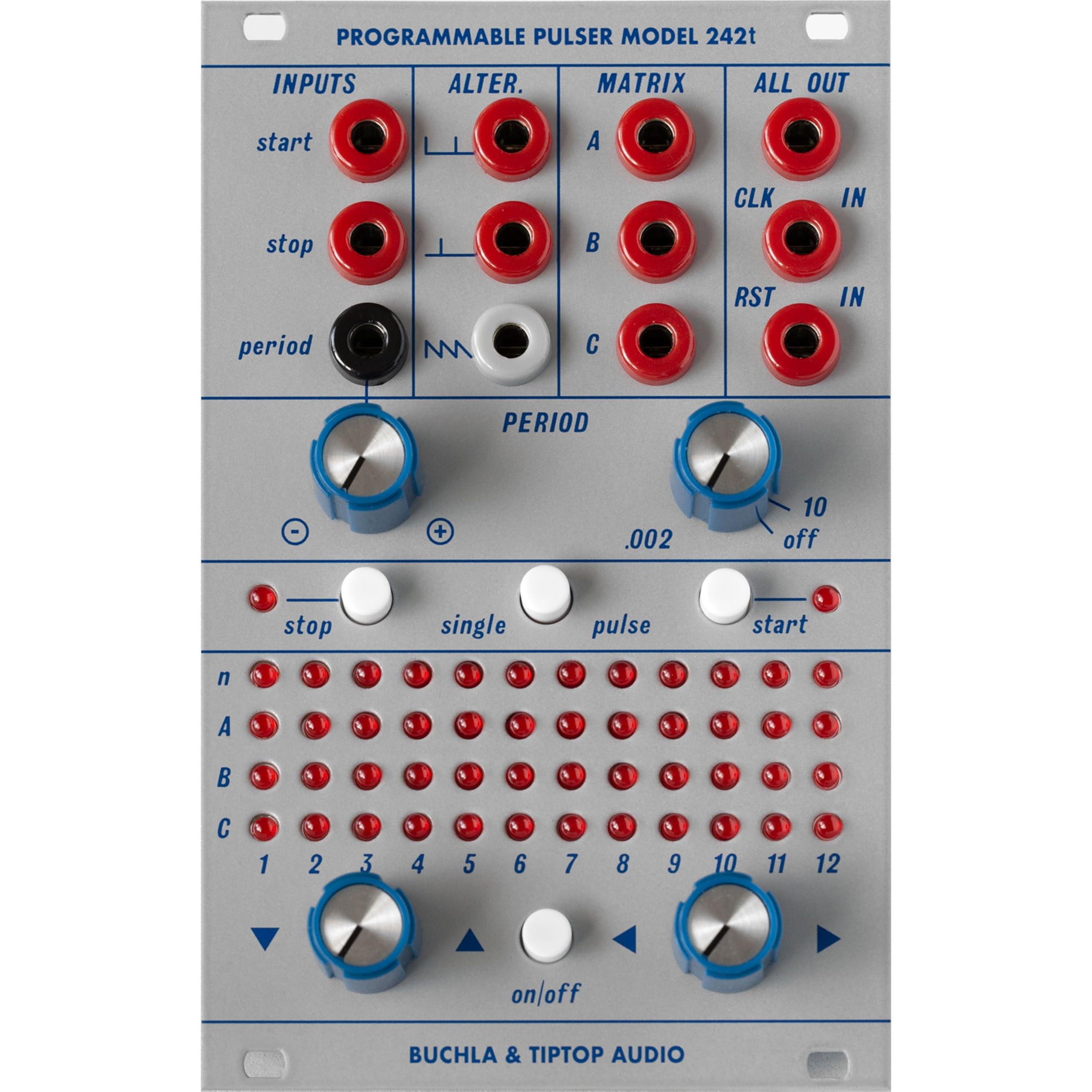 Tiptop Audio Buchla 242t Programmable Pulser Eurorack Module
