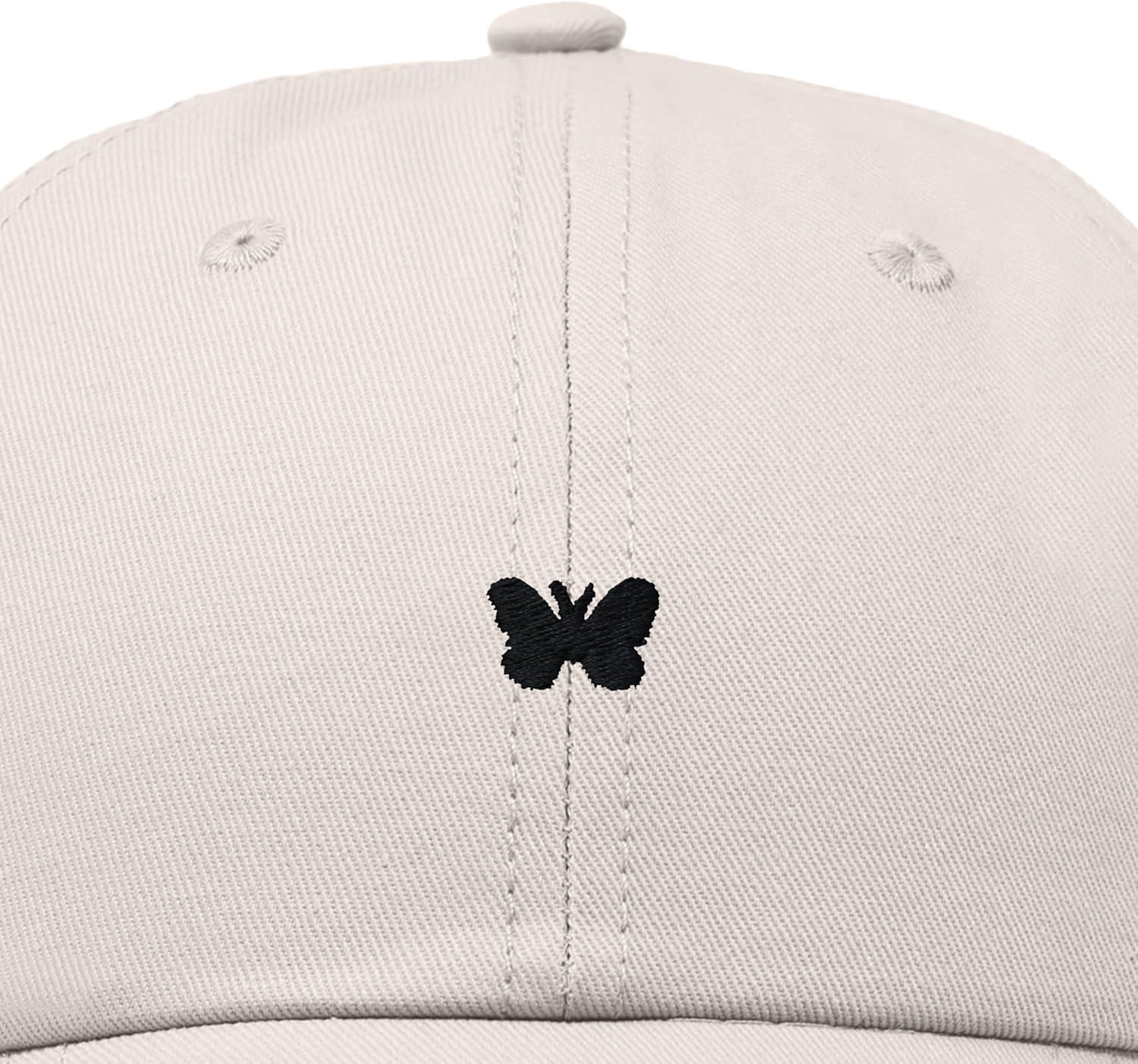 DALIX Lil Butterfly Embroidered Cotton Cap Outdoor Dad Hat Womens