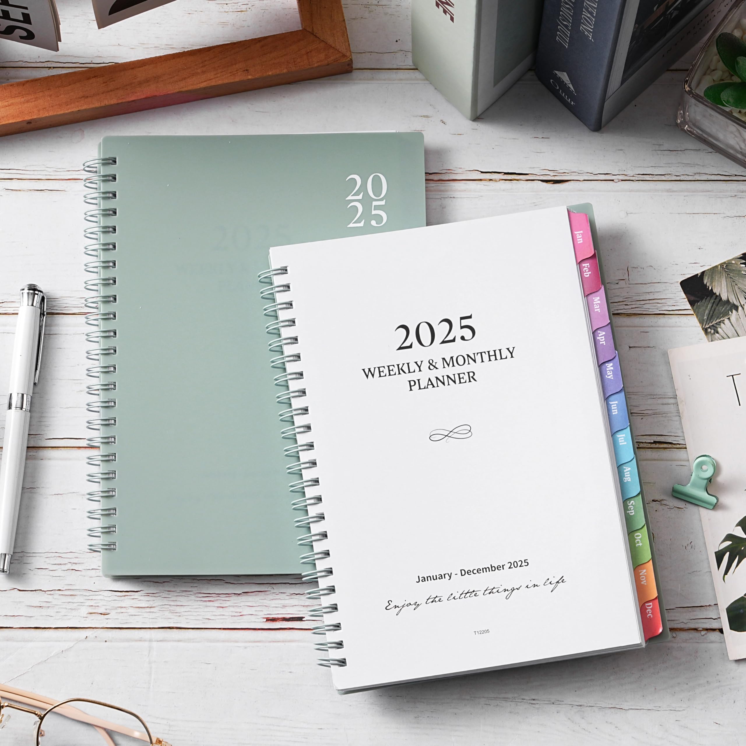 Snapklik.com : 2025 Planner - 2025 Weekly Monthly Planner, Calendar ...