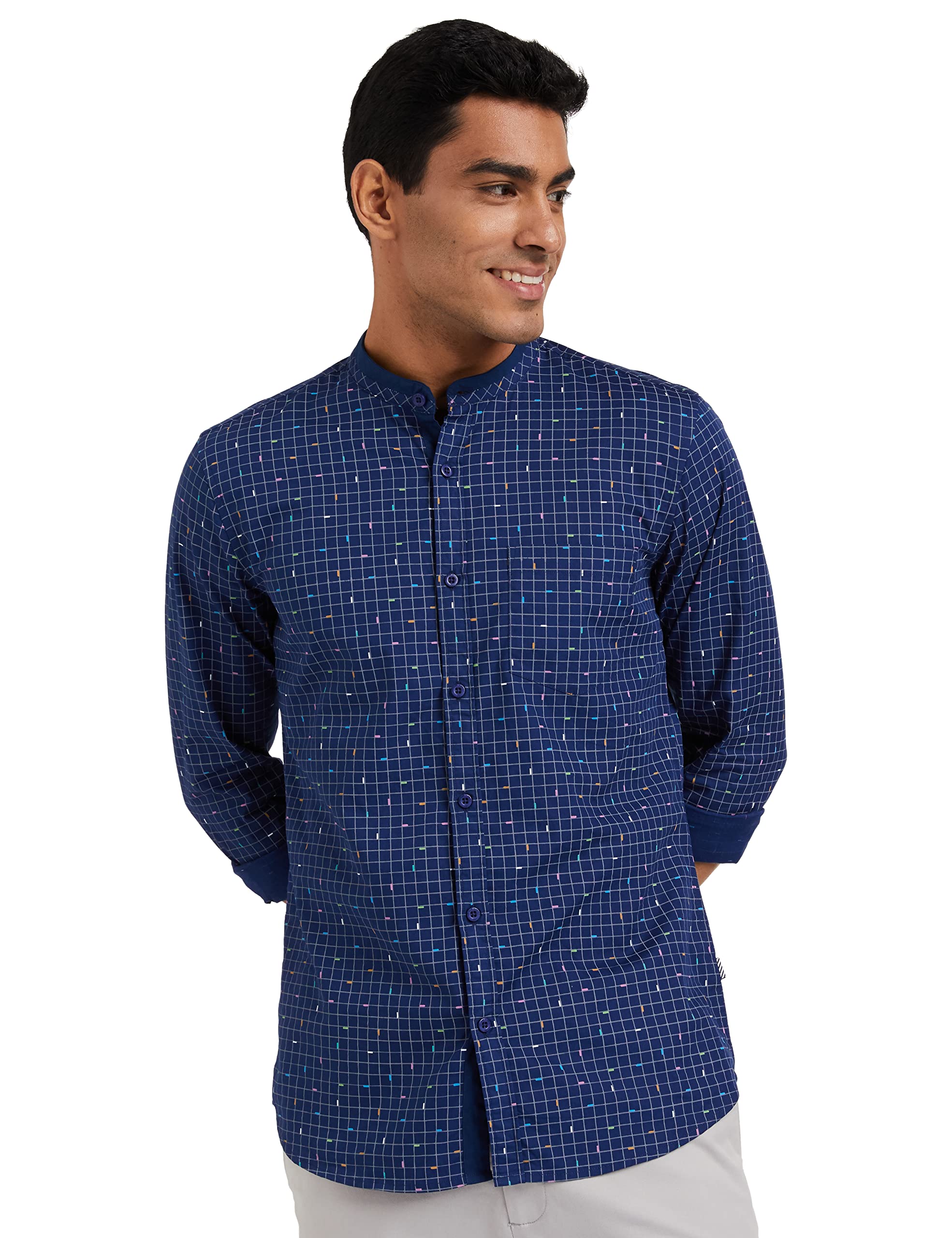 Amazon Brand - Arthur Harvey Men's Casual Shirt