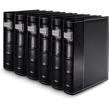 Amazon.com: Bellagio-Italia Insert Sheets for CD/DVD Storage Binder ...