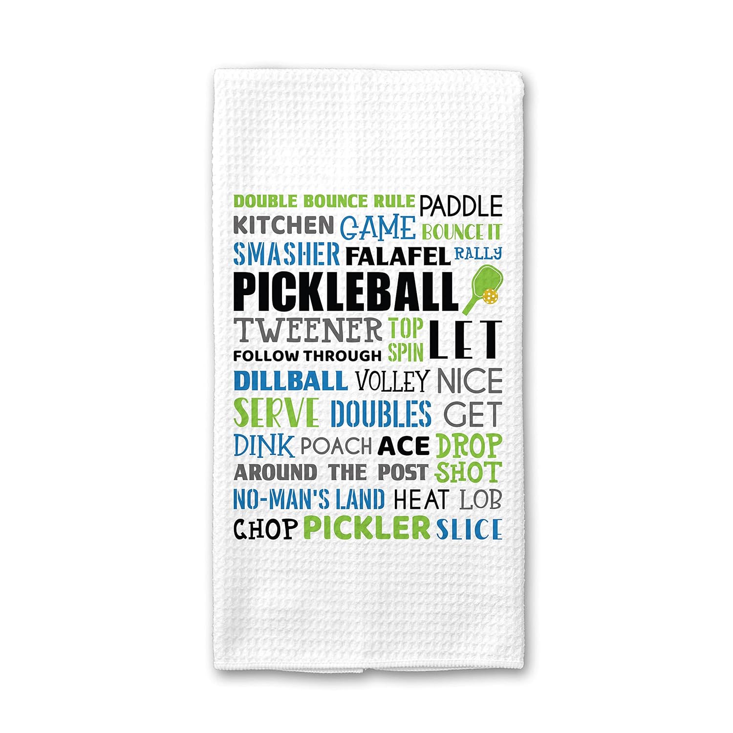 Pickleball Towel Pickleball Kitchen Towel Pickleball