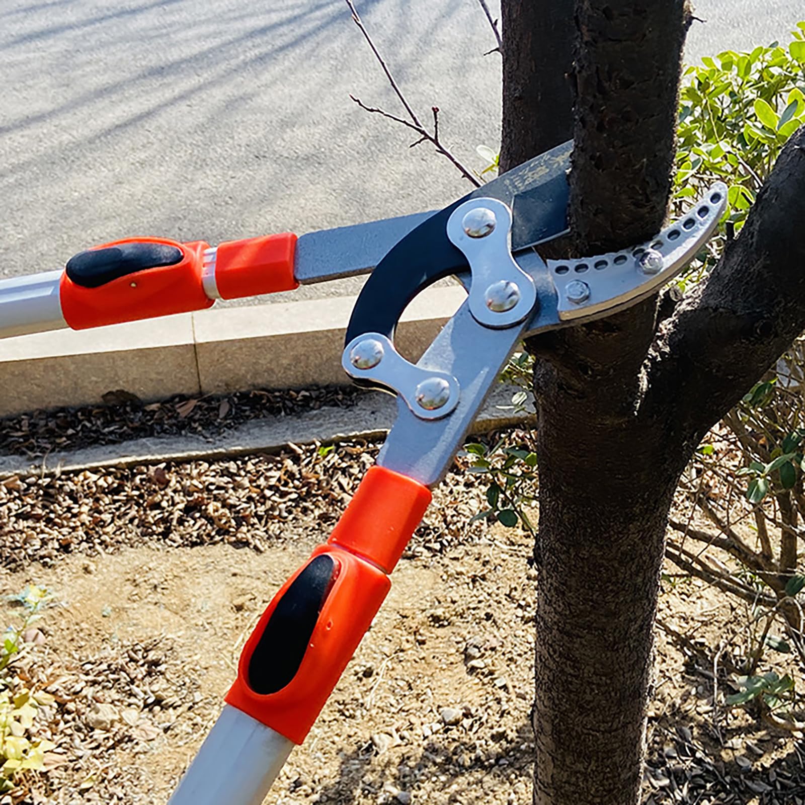 Tijeras De Podar Telescópicas - Tijeras De Podar Extensibles De 70-100 Cm, Para Ramas Altas, Para Cortes Más Limpios, Capacidad De Corte De 9,5 Cm, Punta De Acero De Aleación SK5,B