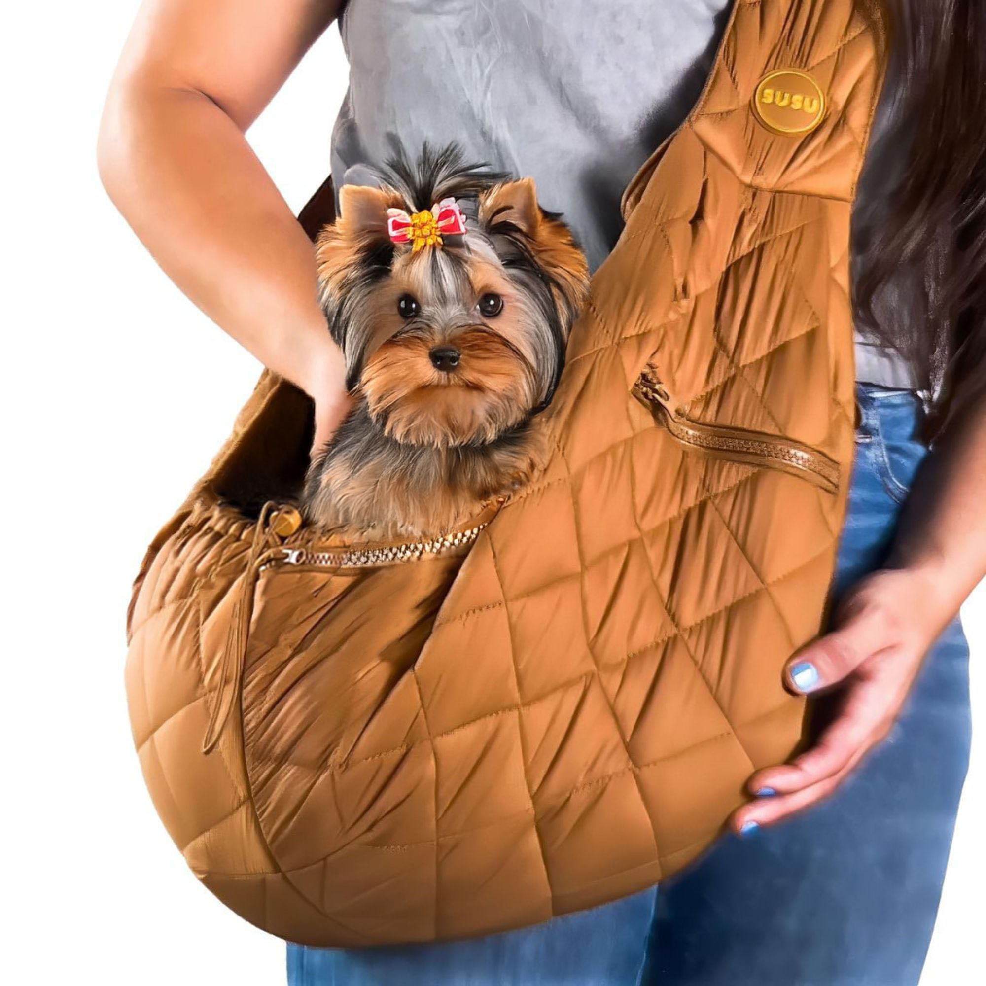 Small Dog Carrier Sling Hands Free Puppy Sling And Cat
