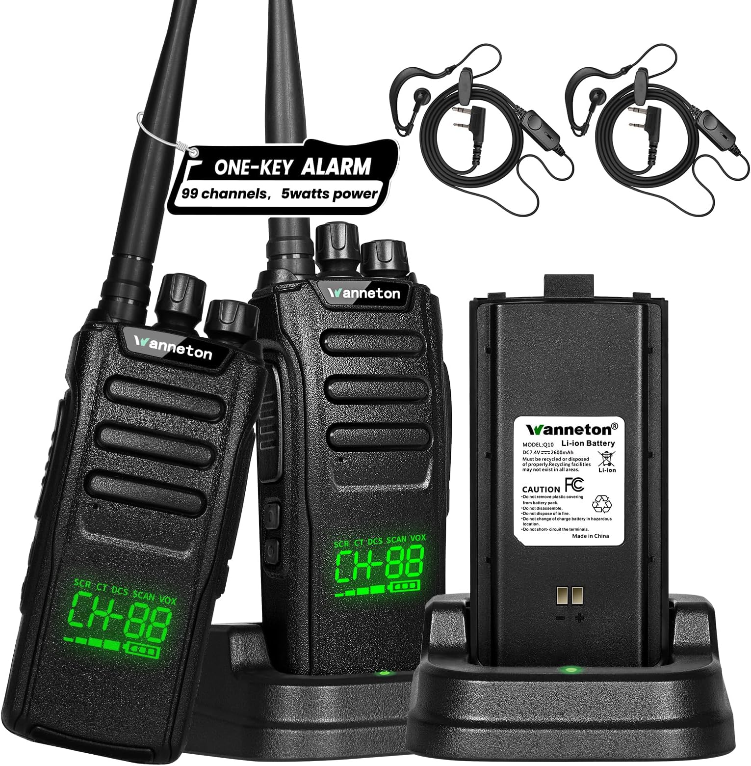 walkie talkies for Adults Long Range,OneKey