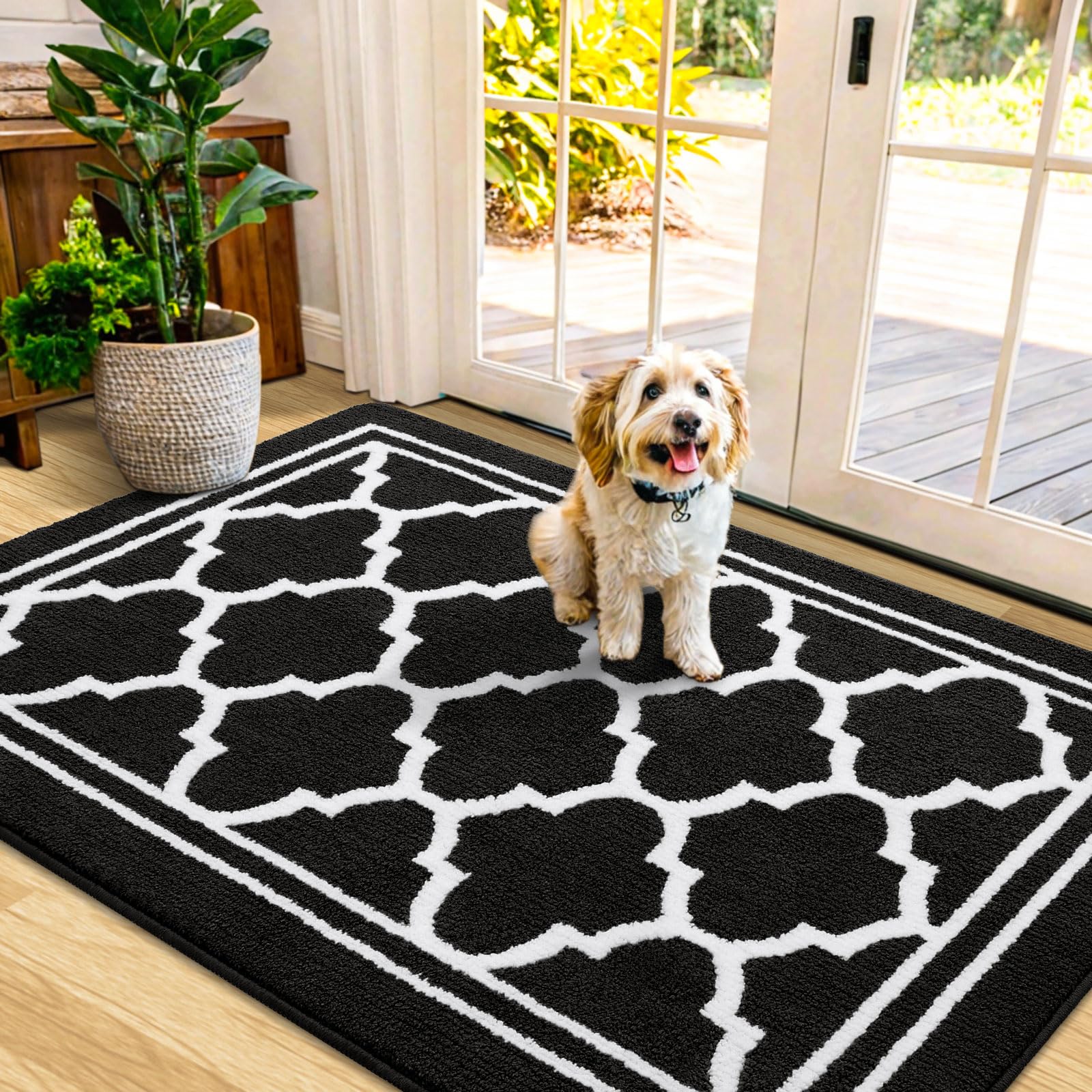 Buganda Indoor Door Mat, Dirt-Resistant and Absorbent Doormat