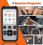 Autel MaxiLink ML629 Automobile OBD2 Scanner, 2026 Nouvelle mise à jour de AL619, ML619, Moteur de vérification de code de voiture ABS SRS Outil de diagnostic de transmission avec auto VIN, Essai prêt, DTC Recherche