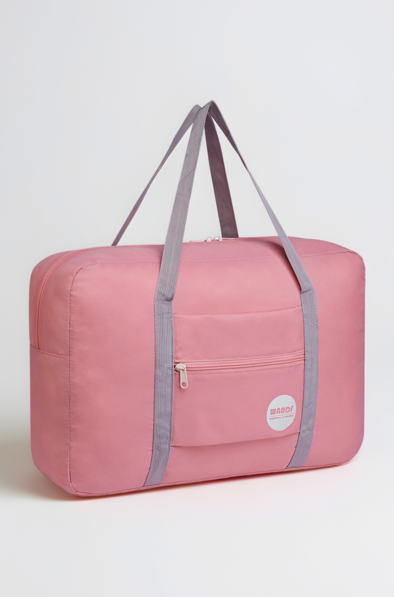 WANDF nylon 15 Cms Travel Duffle(UK-T302_Pink)
