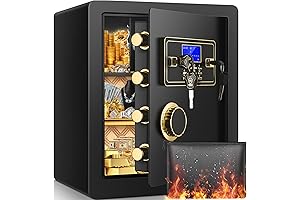 2.12 Cub Safe Box: Fireproof Waterproof, Secure Home Safe