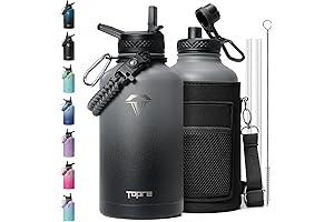 Fishot Half Gallon Insulated Water Bottle - The Best Assistant to Hydrate Your Body!
