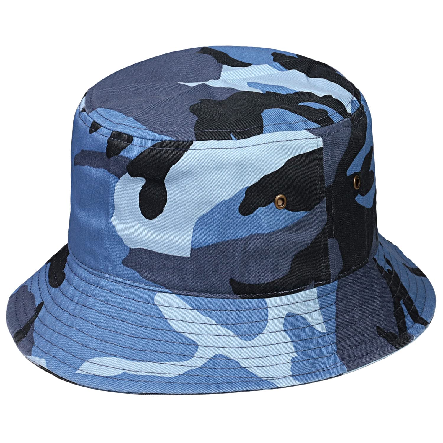Falari Sombrero de pescador unisex de algodón 100 % de algodón, plegable, para viajes, pesca, caza o campamento de verano, Large-X-Large