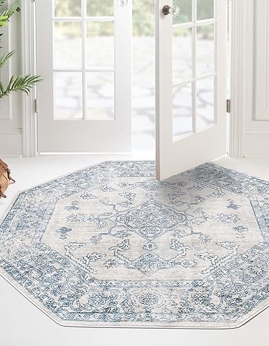 Miniatura 9 de Unique Loom Newport Collection - Alfombra de área, ocre (2 pies x 5 pies 11 pulgadas, color multicolor)