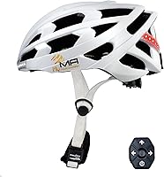 Mymfi Lumex PRO, Casco da Bicicletta Intelligente. Unisex Adulto