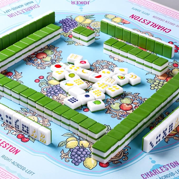 Patelai Set de Mahjong Americano 160 Piezas miniatura 7