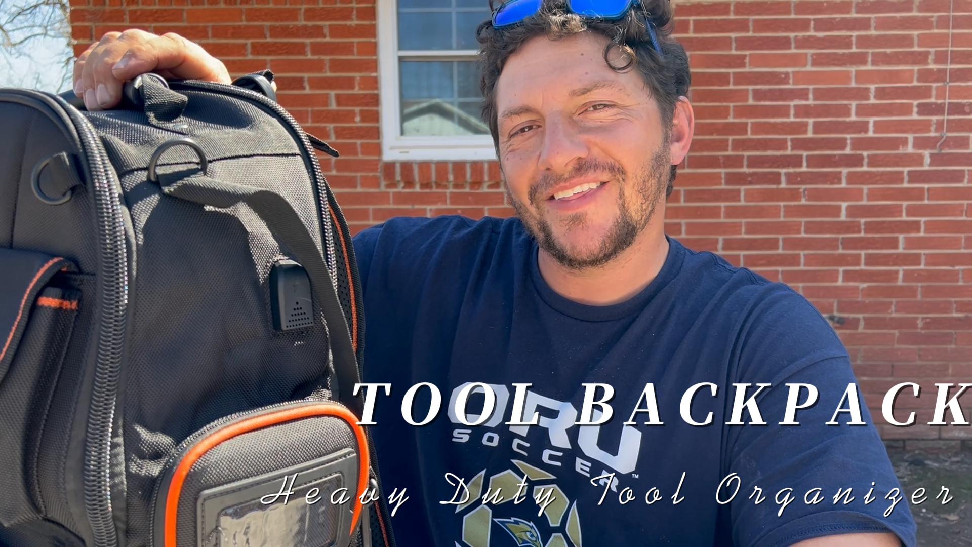 Amazon.com: Backpack Tool Bag - LOKASS Tool Backpack Heavy Duty
