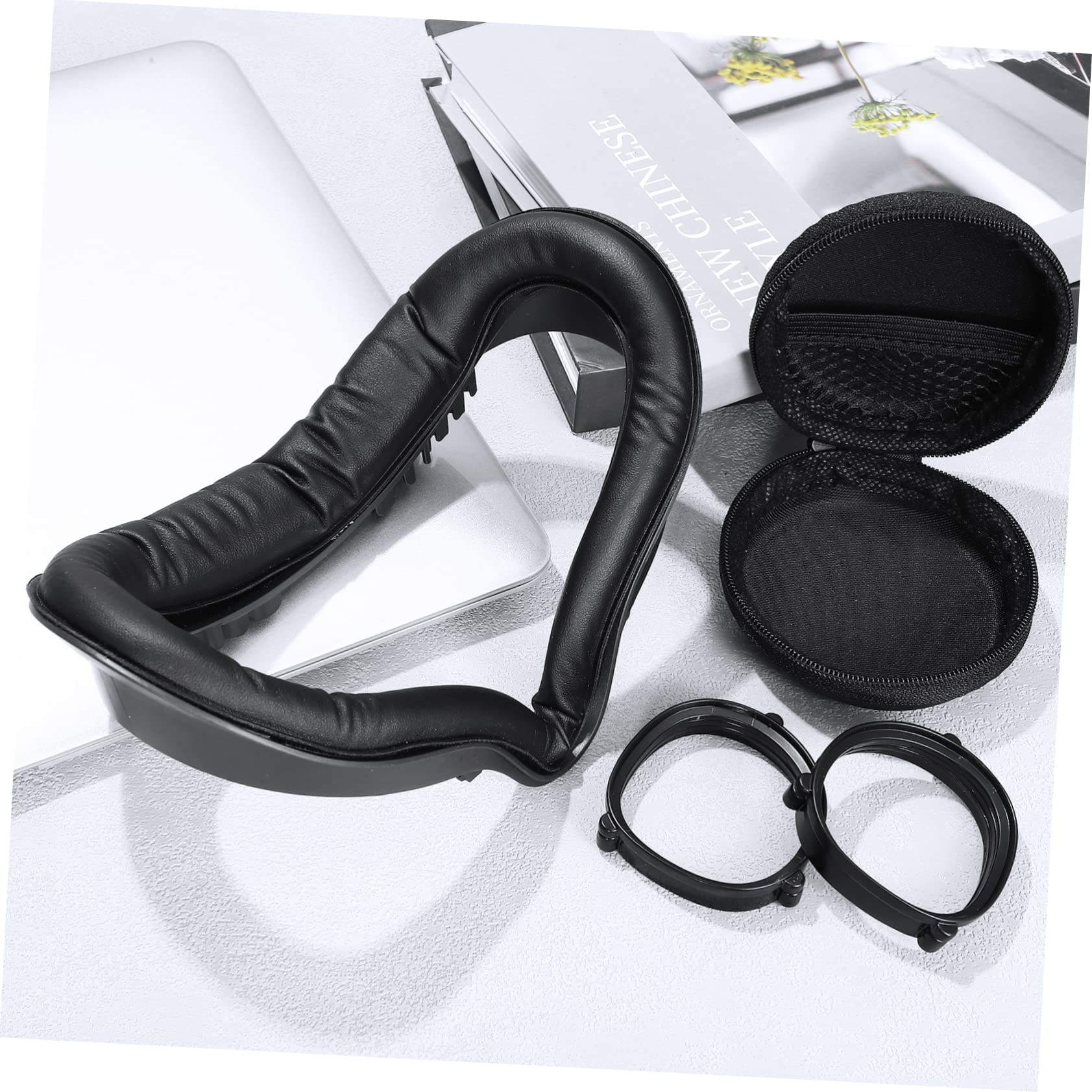 LABRIMP Accessori Protezione Lenti per VR con Maschera Sostitutiva e Telaio Magnetico Compatibile con Installazione Facile e Protezione per Lenti VR
