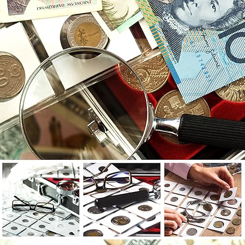 Miniatura 8 de 300 soportes para monedas de cartón, 6 tamaños de 2 x 2 pulgadas para suministros de colección de monedas