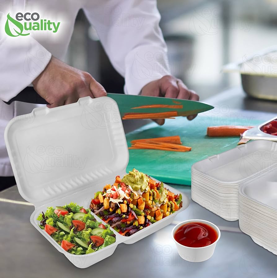 ごみ箱 tower 3separation dust wagon Amazon.com: Compostable 2-Compartment Rectangular Hinged