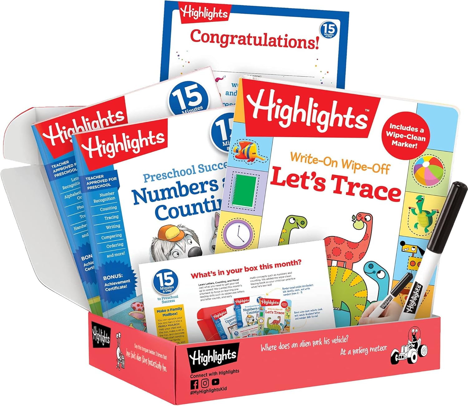 Highlights Preschool Learning Subscription Box 15 Minutes