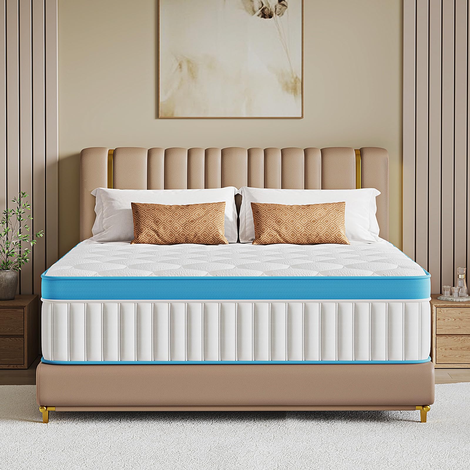 Niqooia 12 Inch Twin Hybrid Mattress