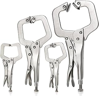 Top 10 welding clamp tool review 8 DIN Locking Clamp Set, Locking