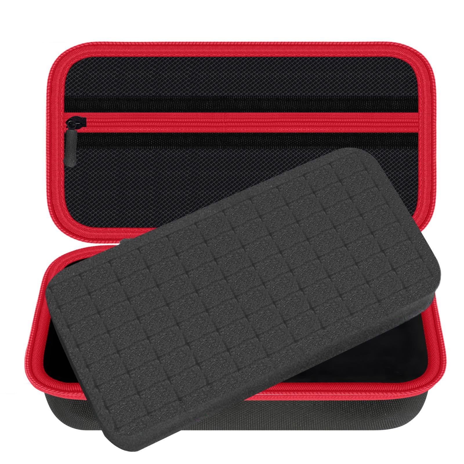 Hartschalen-Thermokameratasche für TOPDON TC004 Mini/HSFTOOLS HF96/F2W/H128/RT280 | Stoßfeste Schutz-Tragetasche, DIY-Schaumstoff, staubabweisend, Netztasche, Tragegriff, Feld- und Werkstatteinsatz