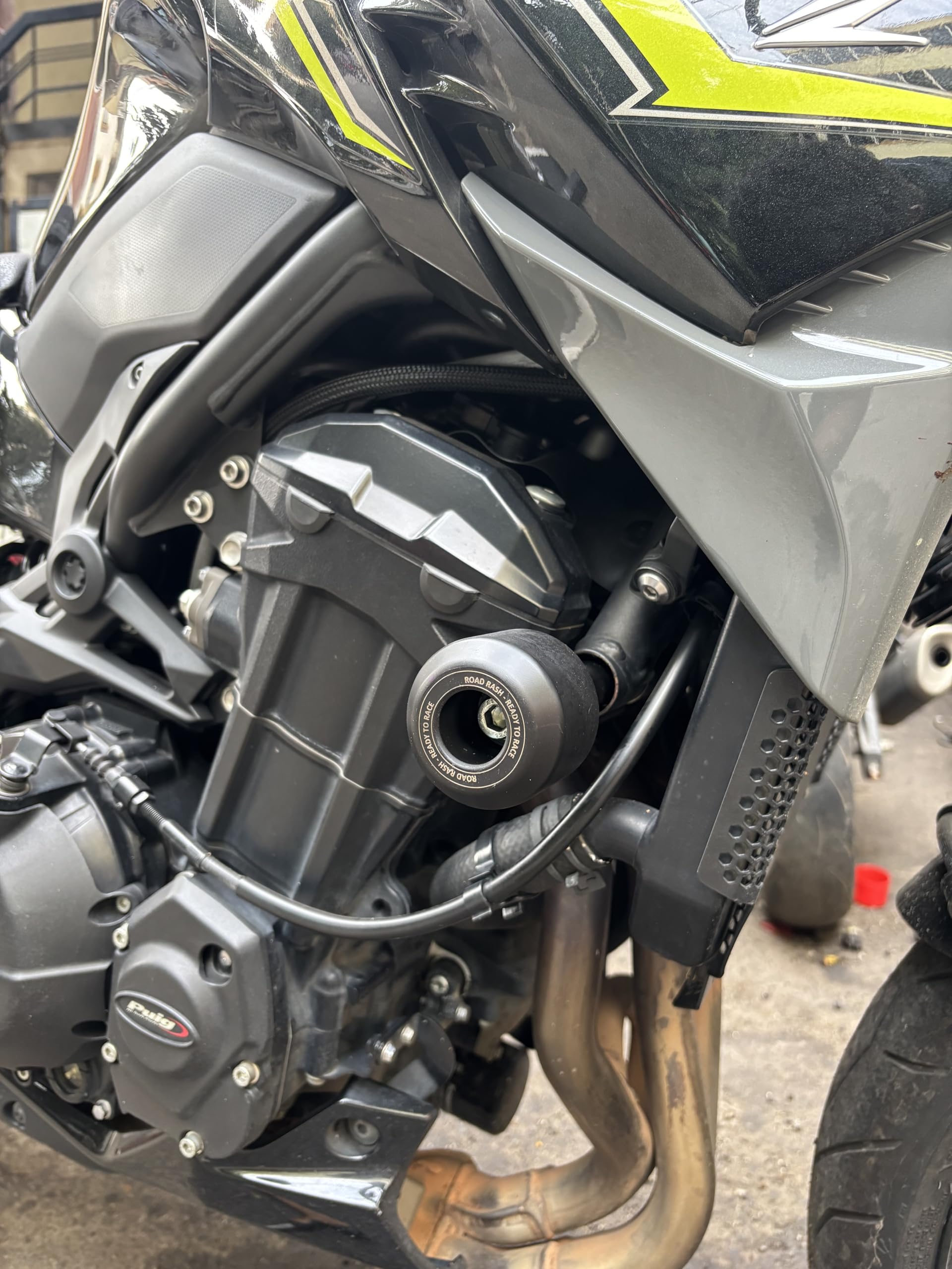 ベース slider1120 ベース slider1120 Engine Sliders - Kawasaki ZX-6R 2009-12