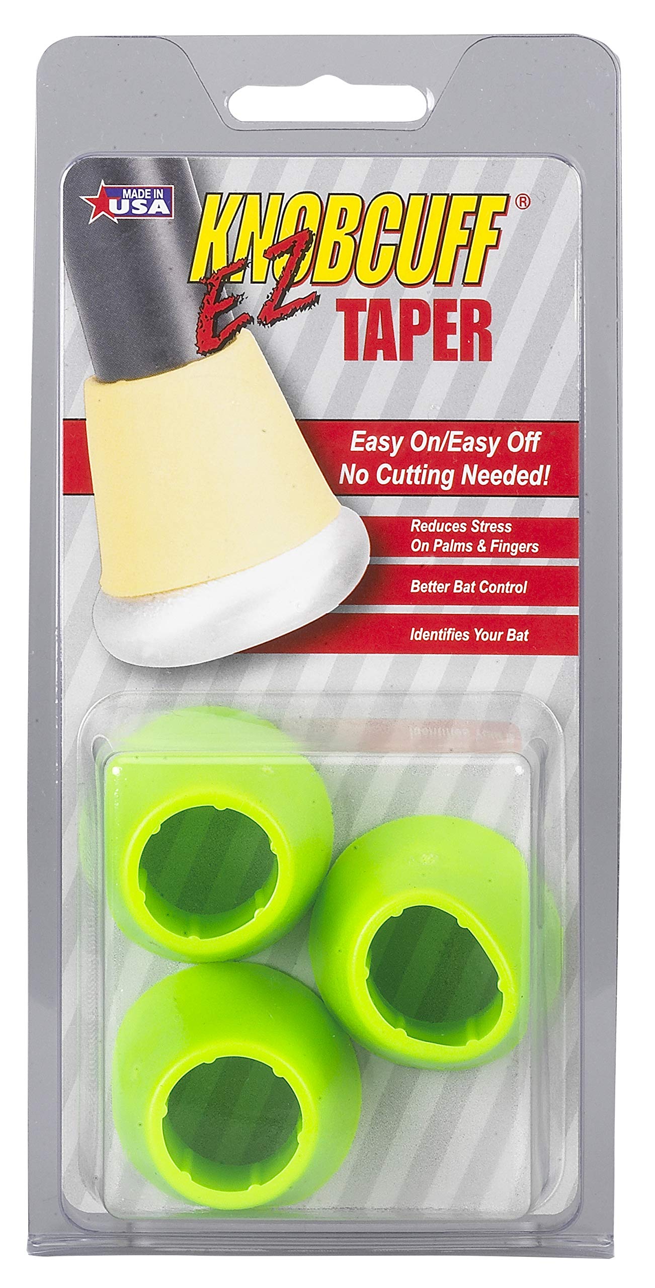 Markwort Knobcuff EZ Taper Fluorescent Green