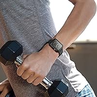 Vista 9 de Misxi Paquete de 2 fundas rígidas de PC con protector de pantalla de vidrio templado compatible con Apple Watch Series 3 y 2, 42mm, funda protectora