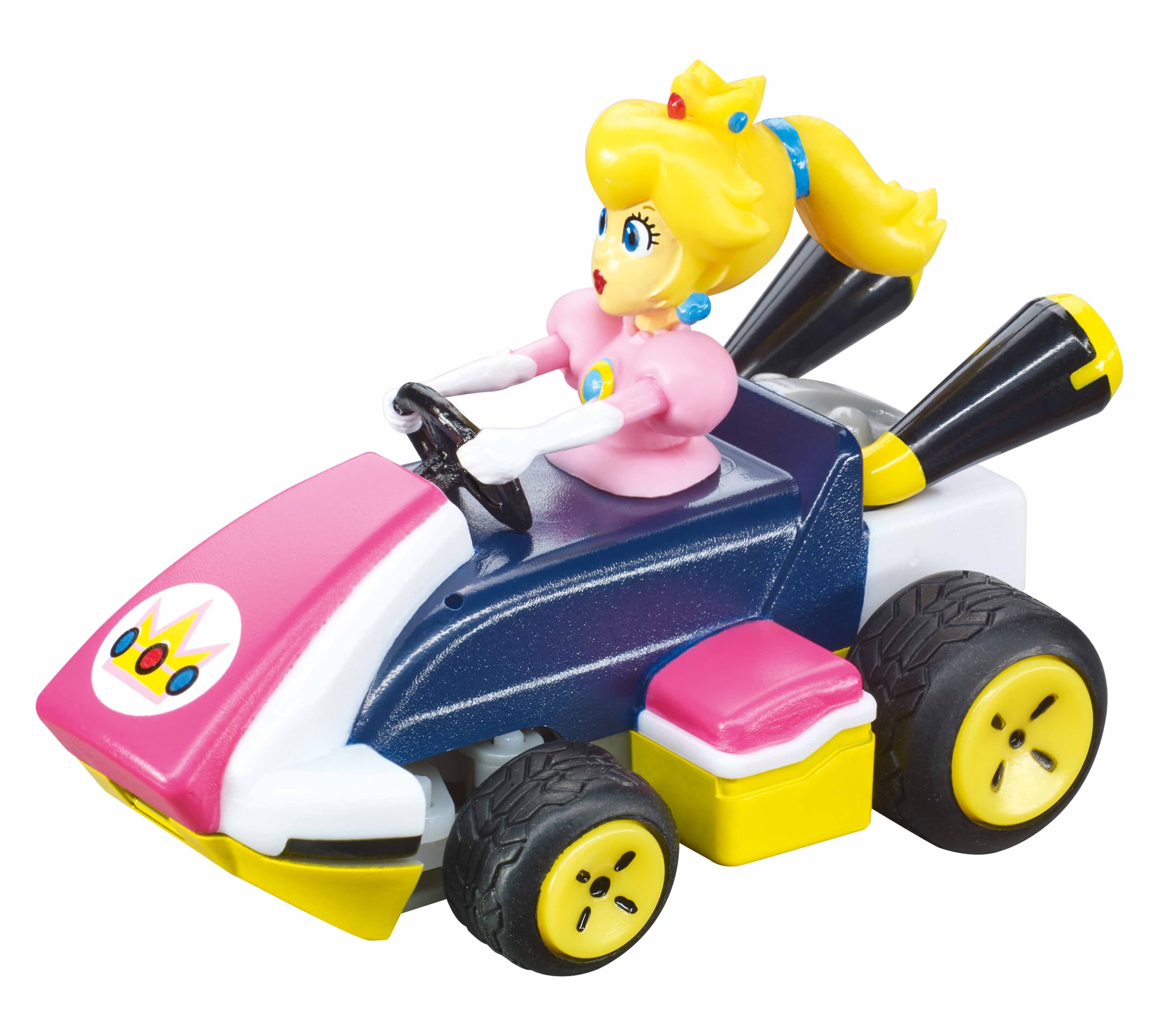 Carrera RC Mario Kart Mini RC Peach, for Children and Adults Boys & Girls, Unique Original Licence