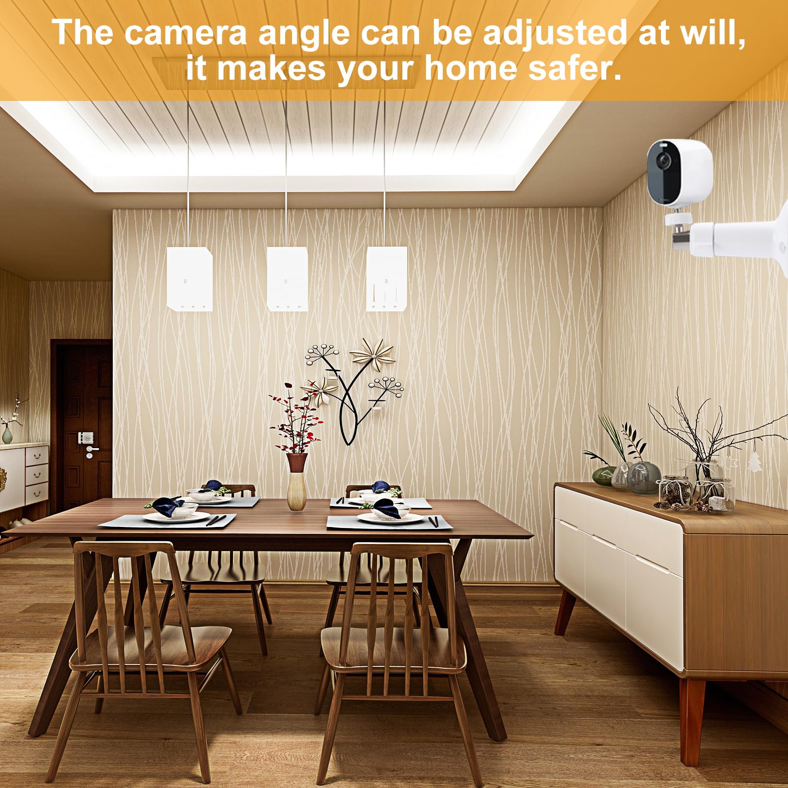 HOLACA Silikonhülle + Halterung Für TP-Link Tapo C425 - Wasserdicht