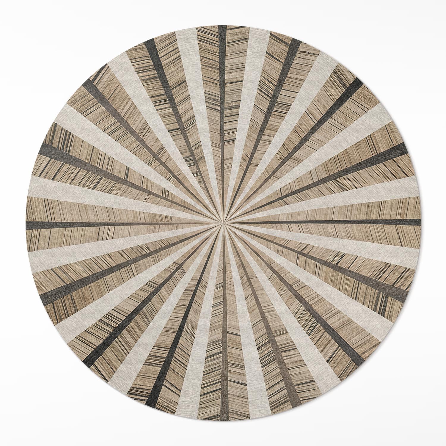 Tapis de cuisine rond en PVC pour protéger le sol des rayures et taches de graisse