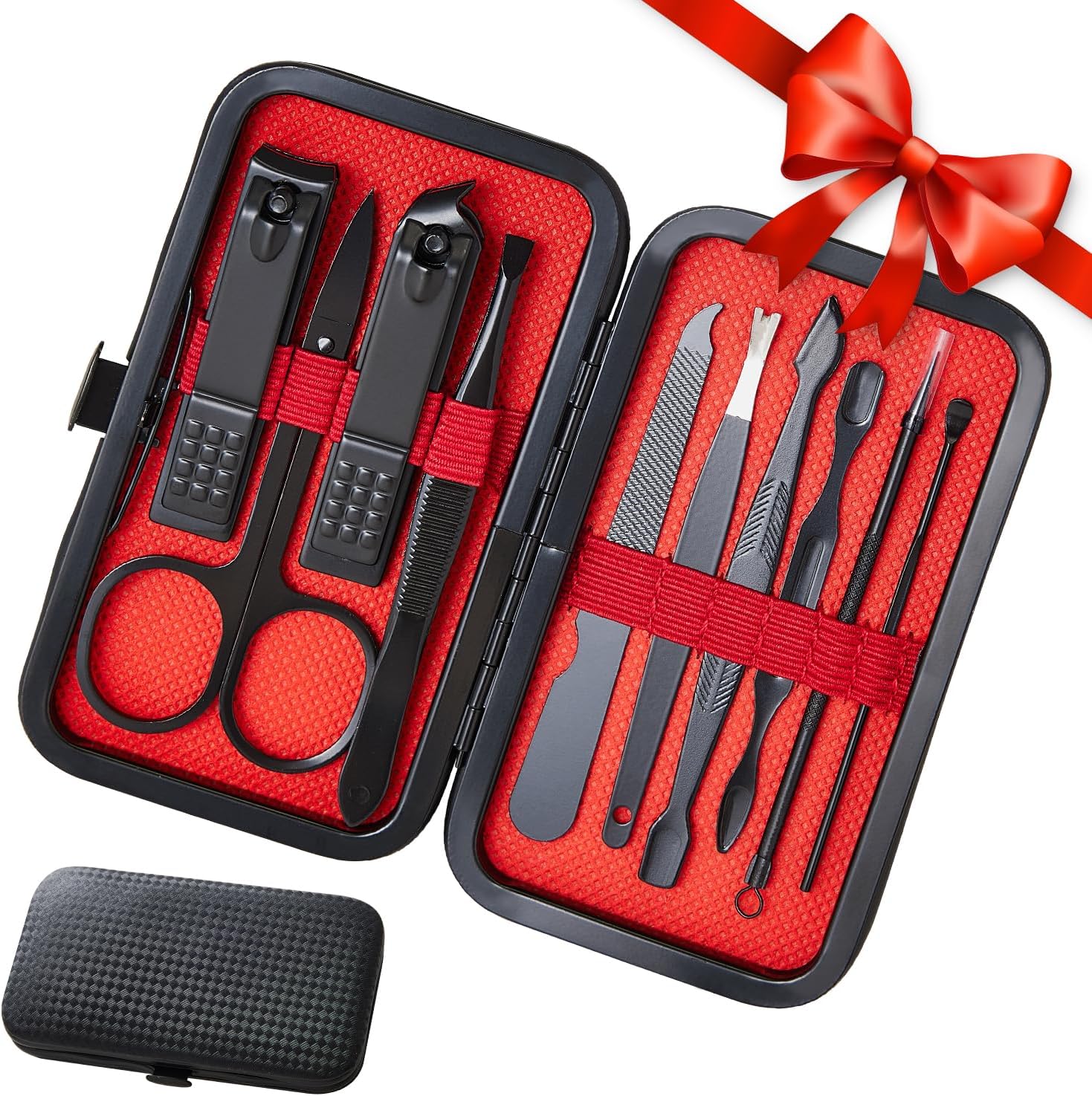 Manicure Kit Nail Clippers Set 10 in 1 Mens Gifts Stainless Steel Mens Nail Grooming Kit Fingernail Clipper Travel Manicure Set Gifts for Women Boys Husband Girls Boyfriend Family Friend Manicure Kit Nail Clippers Set 10 in 1 Mens Gifts Stainless Steel Mens Nail Grooming Kit Fingernail Clipper Travel Manicure Set Gifts for Women Boys Husband Girls Boyfriend Family Friend