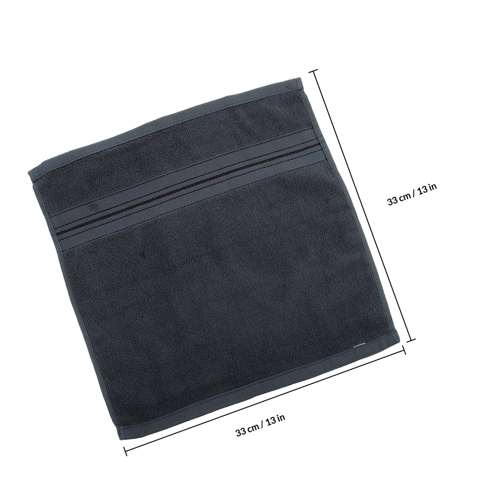 Toyvian Juego de 12 Toallas de Algodón Súper Suaves y Altamente Absorbentes para Limpiar el Sudor en Oficinas, Ideales para Tejido Sensible