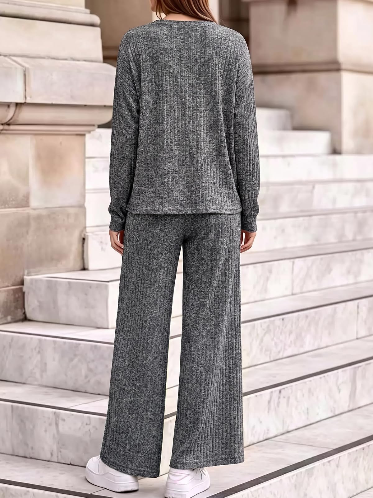 LIAMERHE Dwuczęściowy zestaw damski Casual Loungewear
