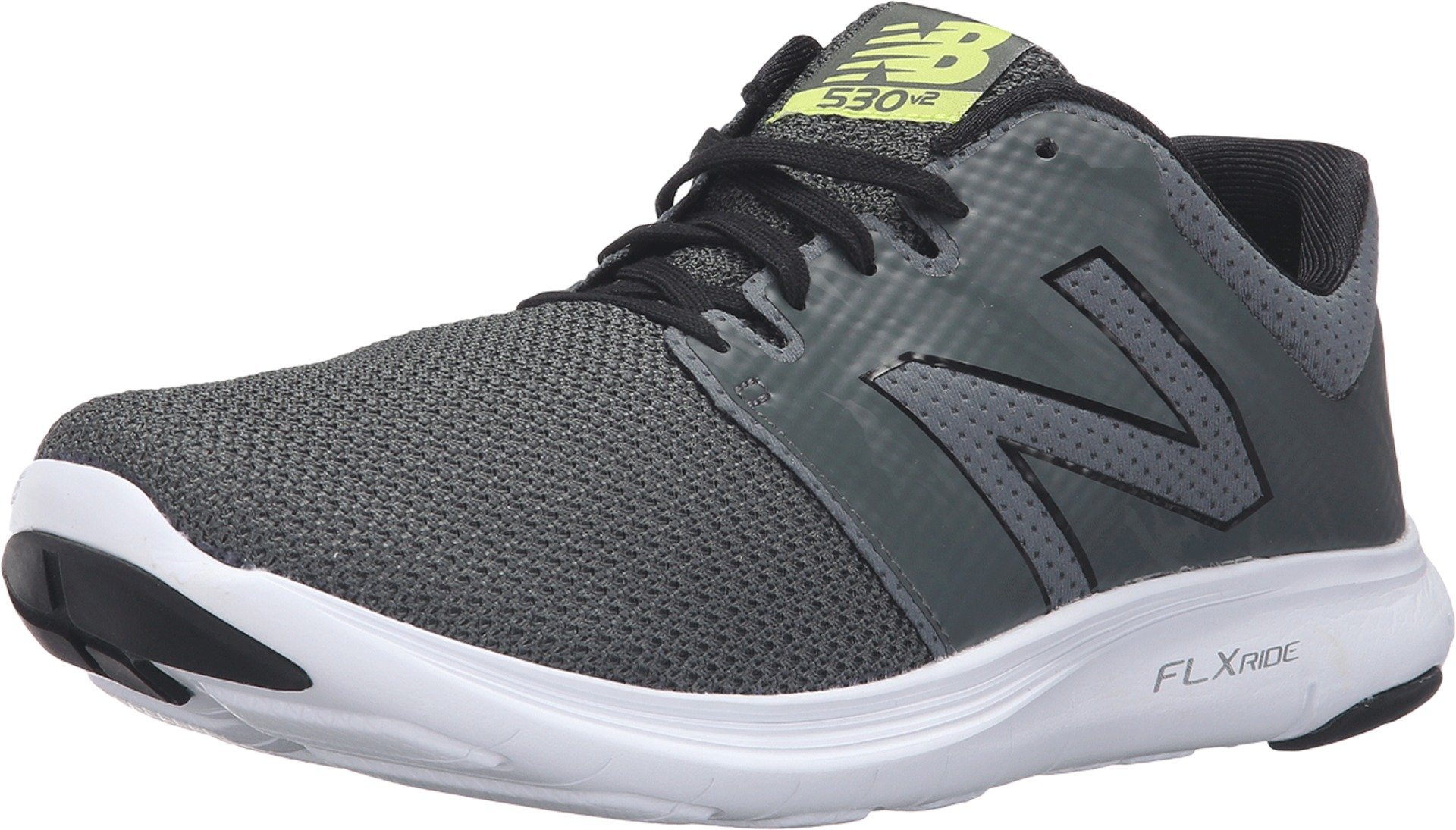 New Balance Men's 530 V2 Running Shoe, Grove/Black, 8.5 D US