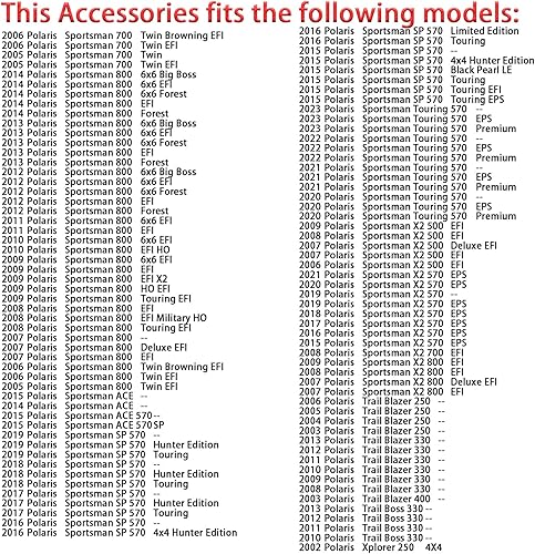 Miniatura 7 de 7041762 Amortiguadores de punta delantera para Polaris ACE 325 500 570 900 Scrambler 400 500 Sportsman 400 500 570 600 700 800 Trail Blazer 250 330