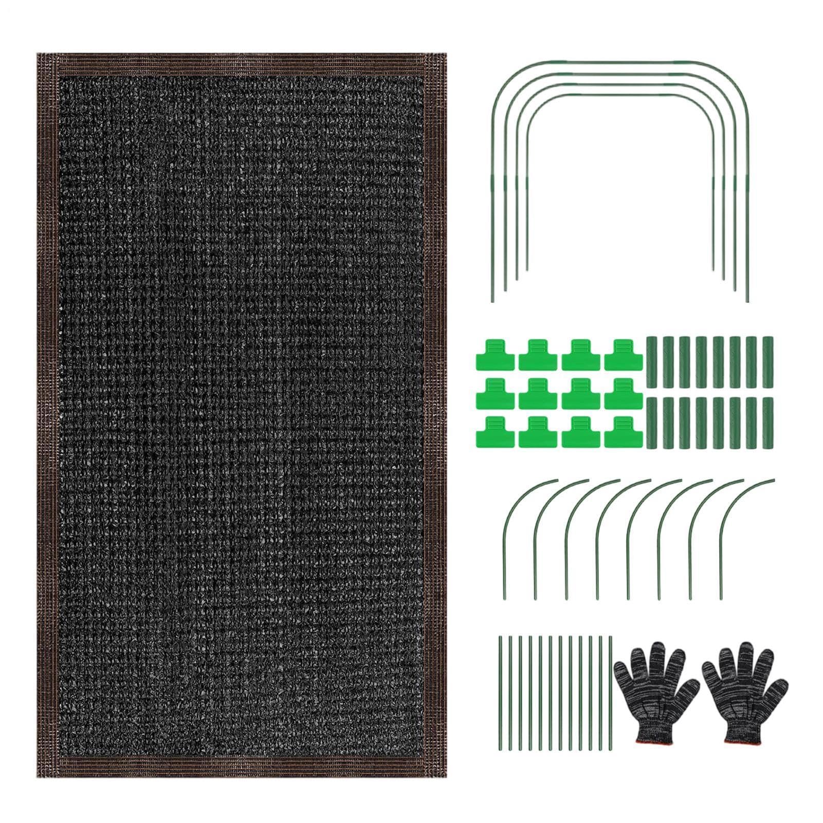 Siatka zacieniająca do roślin 201 X 102 Cm, Ochrona Przed UV I Ciepłem