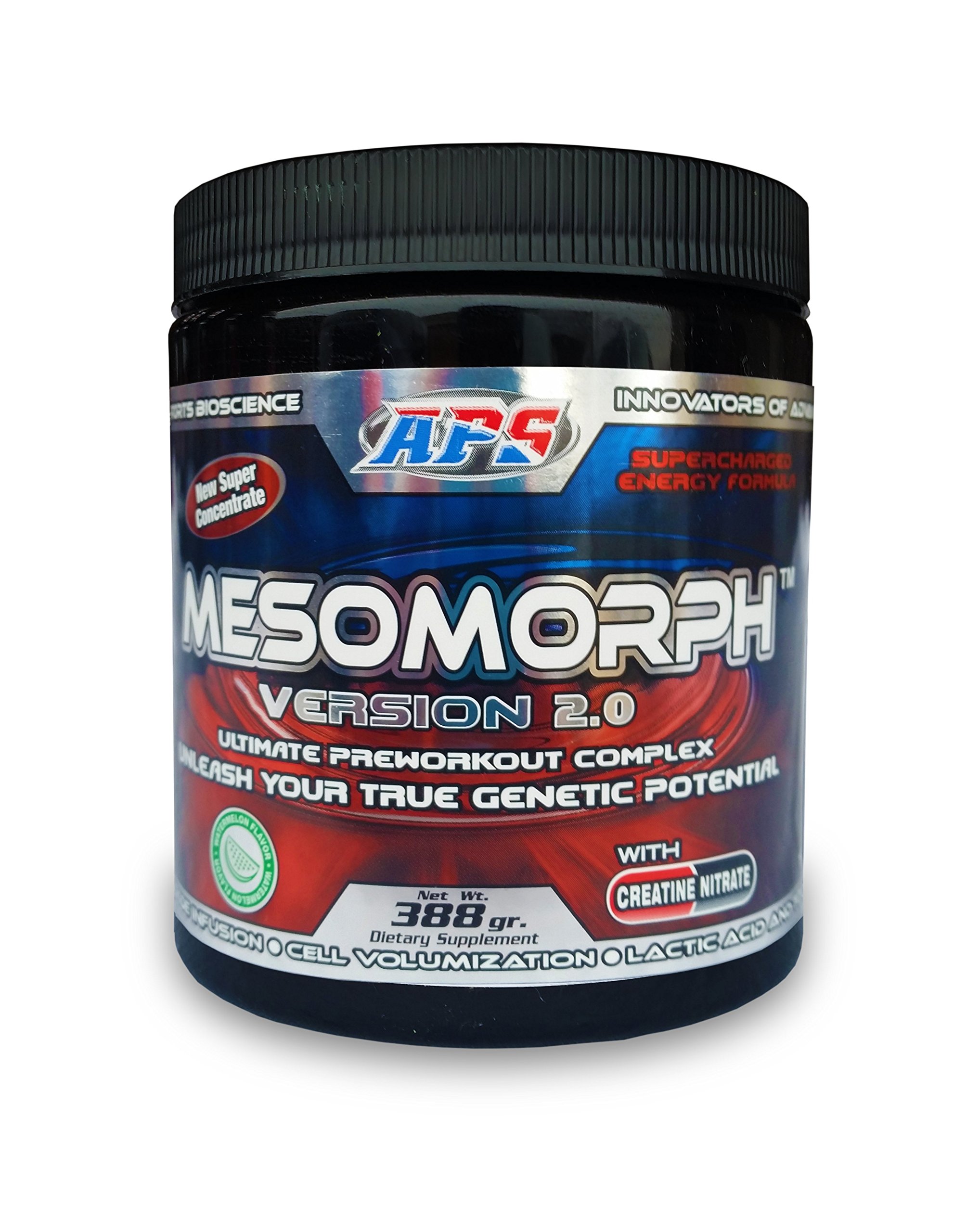 Mesomorph Pre Workout Powder | Energy, Focus & Endurance Support | With Creatine Nitrate, Beta Alanine & Citrulline | Watermelon Flavour | 388g (25 Servings) | For Adults-image-19