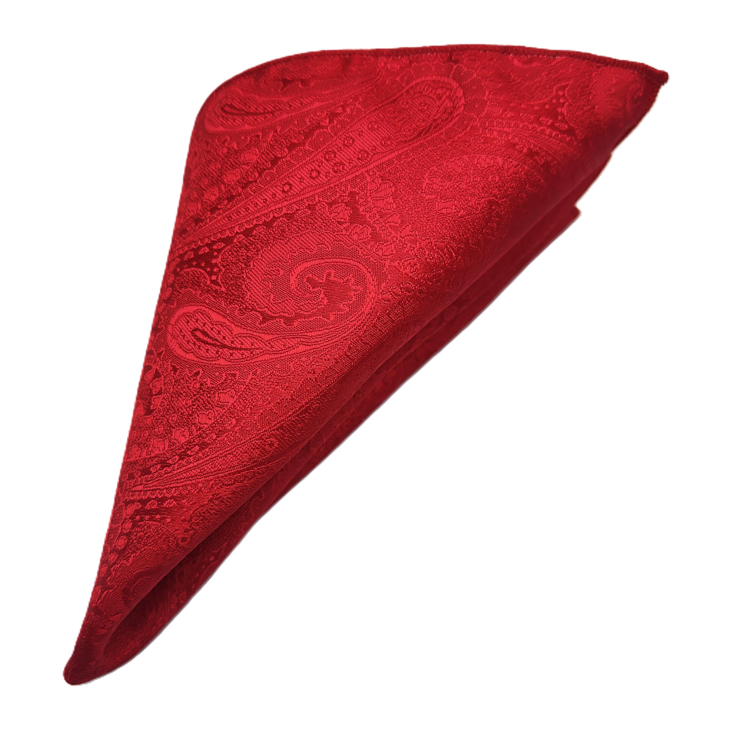 France - Premium Pocket Square Men Satin Wedding Handkerchief Multicolor Free Size-image-43