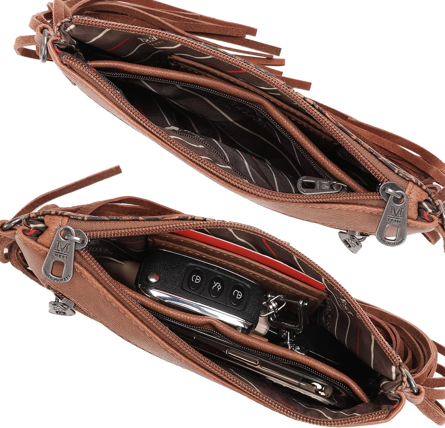 Montana West Western Purse for Women Crossbody Bag Wristlet Clutch Purse - Image 7