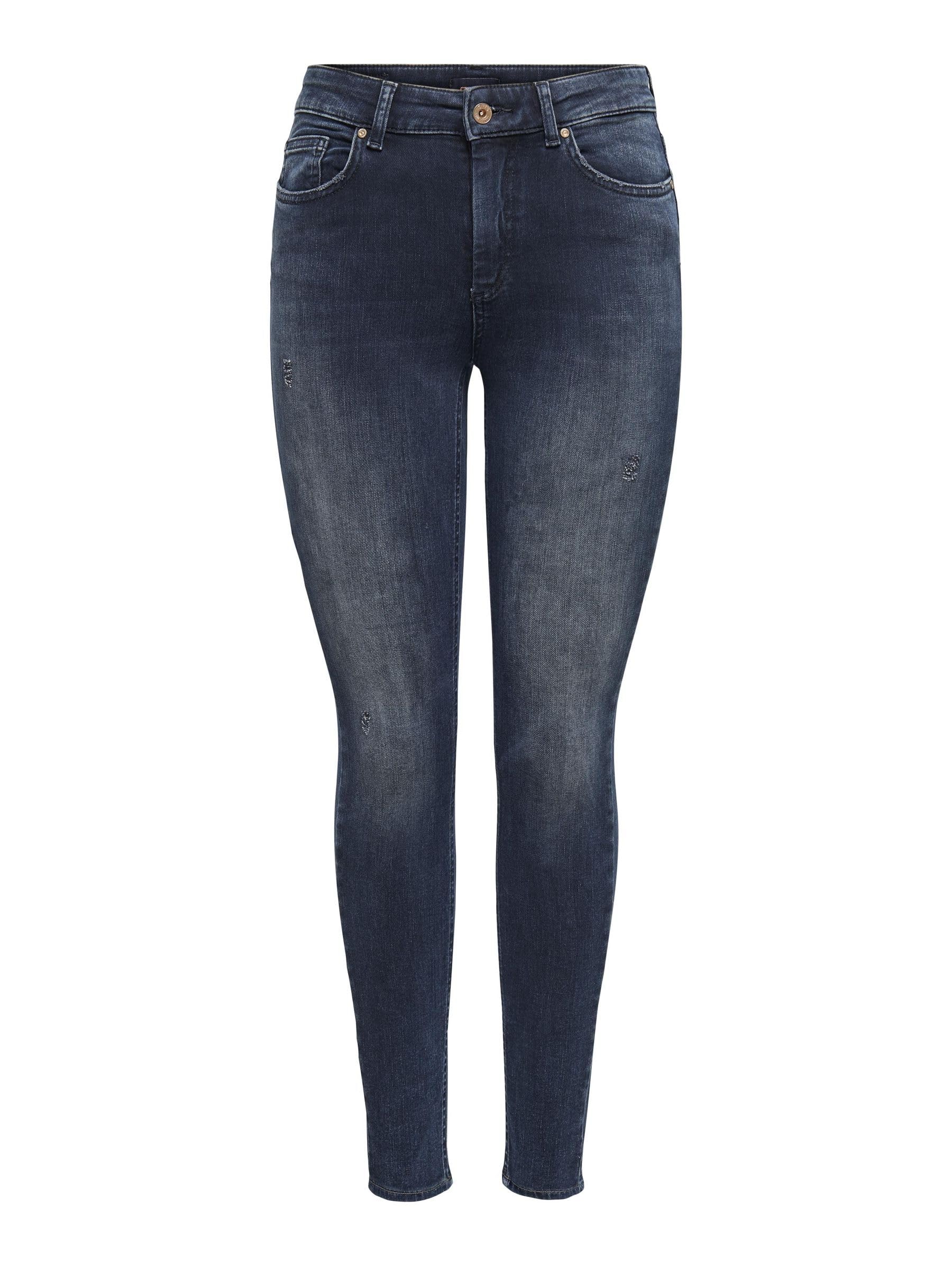ONLY Female Skinny Jeans ONLBLUSH Mittlere Taille Skinny Fit Jeans
