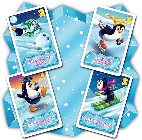 Miniatura 4 de Juego de mesa de carreras de pingüinos para bebés ayuda a los pingüinos a correr a la fiesta en la piscina Los niños a partir de 4 años aprenden