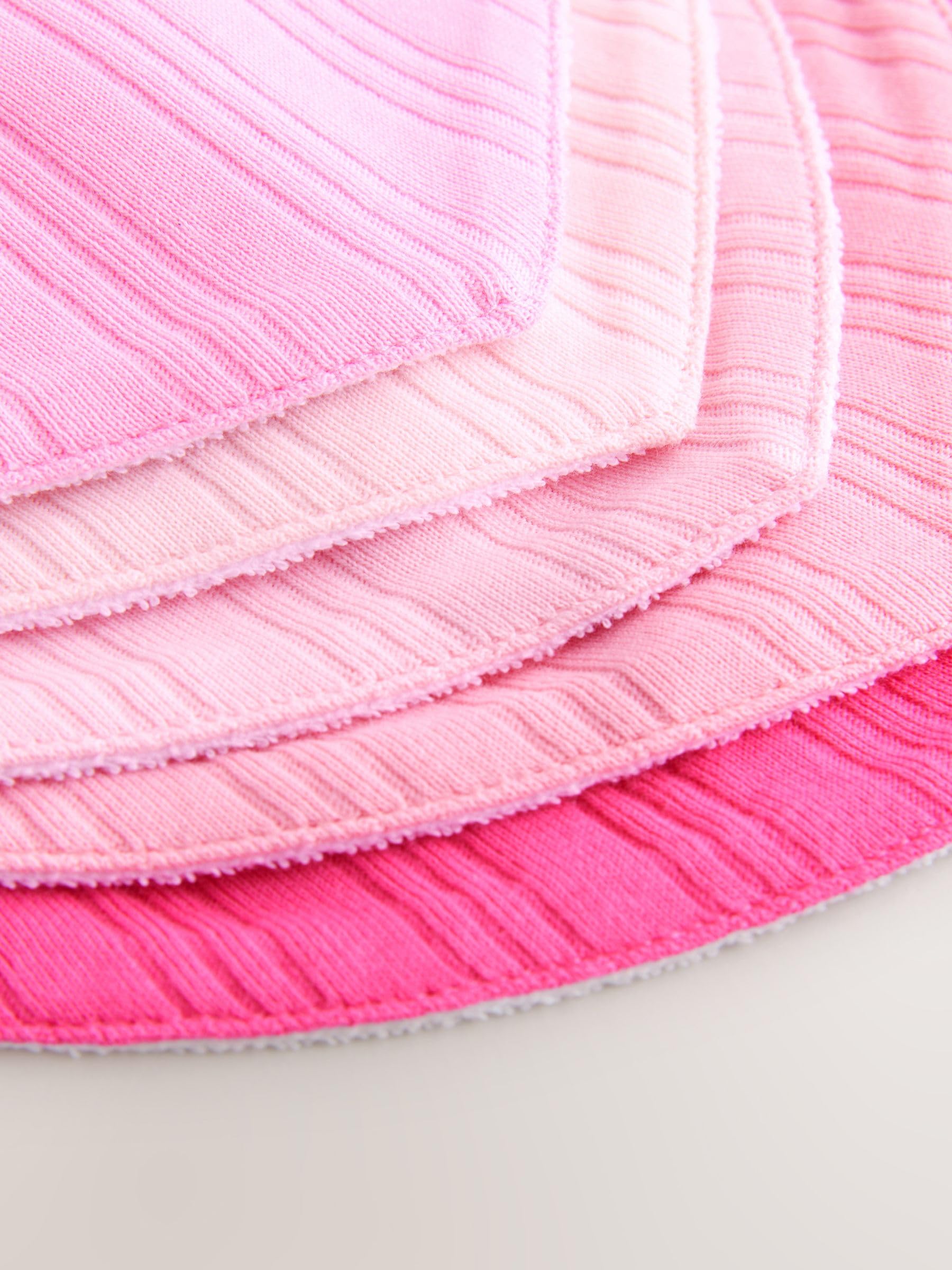 NEXT Bébé fille Bavoirs dentition 100% coton lot de 5