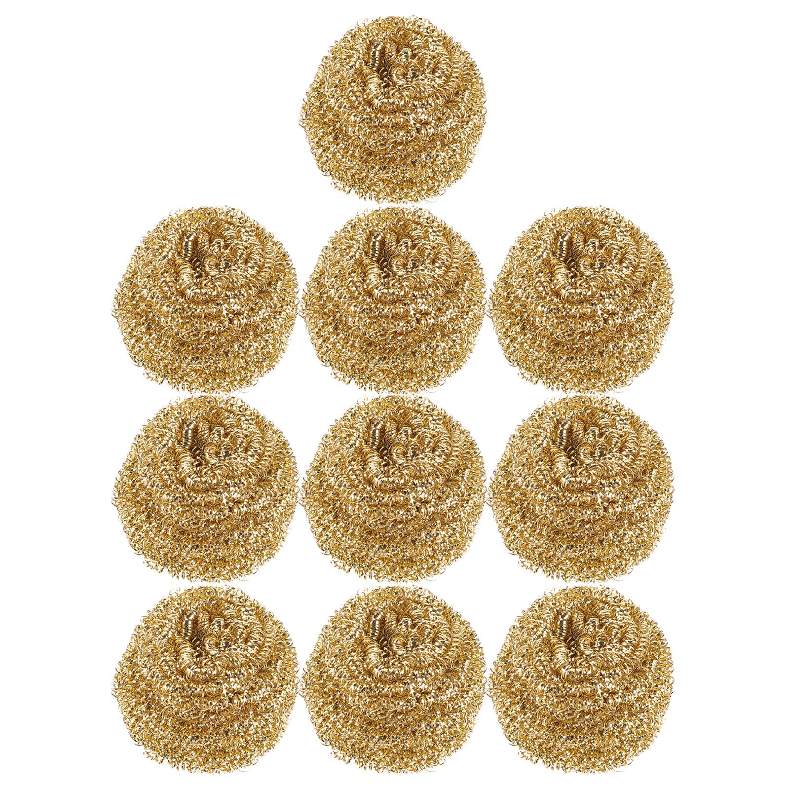 Nettoyant pour panne de fer à souder ORFOFE en laiton, kit de 10 boules haute température