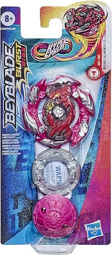 Miniatura 2 de Beyblade Burst Rise Hypersphere Inferno Salamander S5 - Paquete individual – Tipo de equilibrio de giro izquierdo, juguete de batalla, a partir de 8