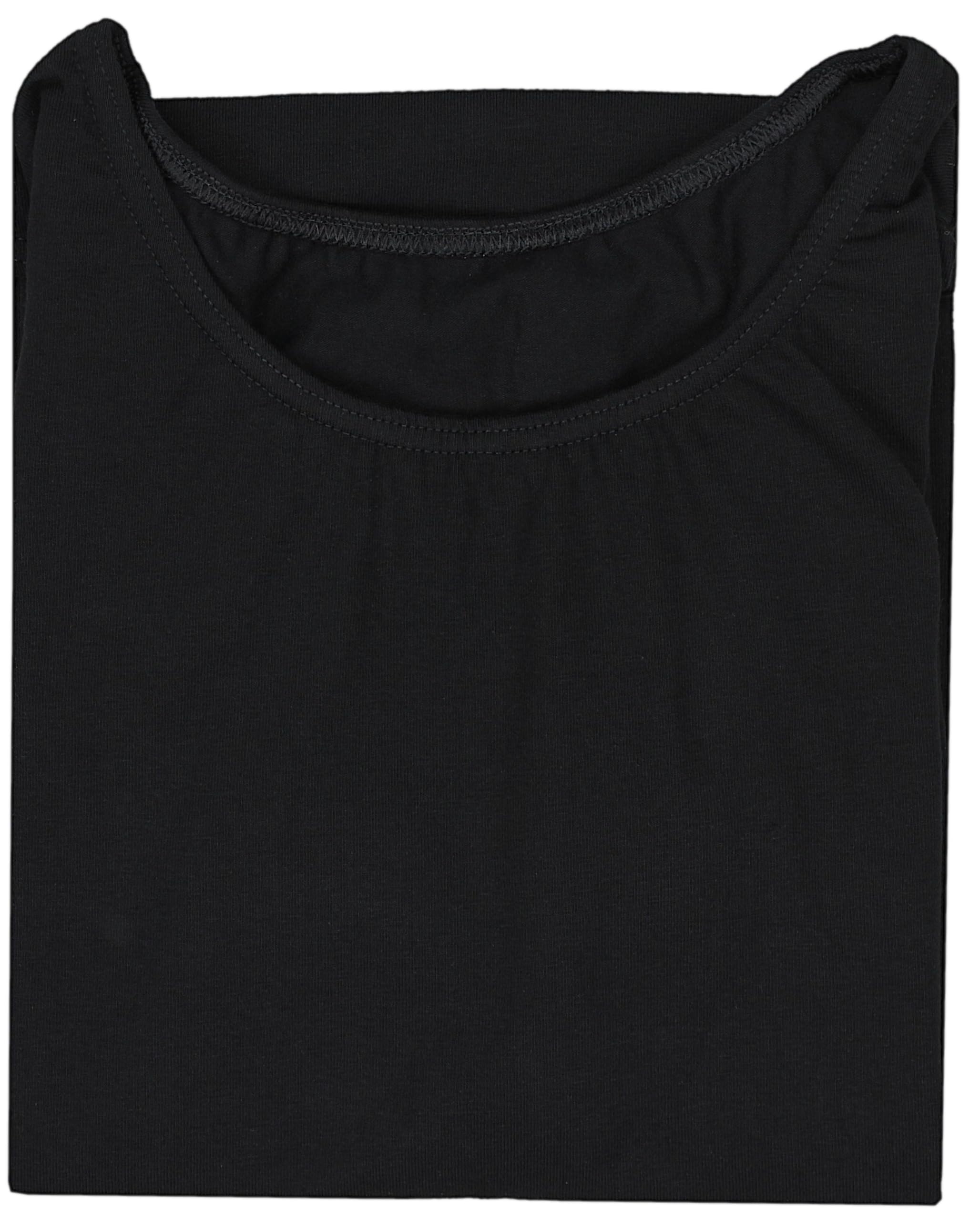 Body Femme Manches Courtes Coton – Body Classique avec Col Rond et Fermeture à Pression