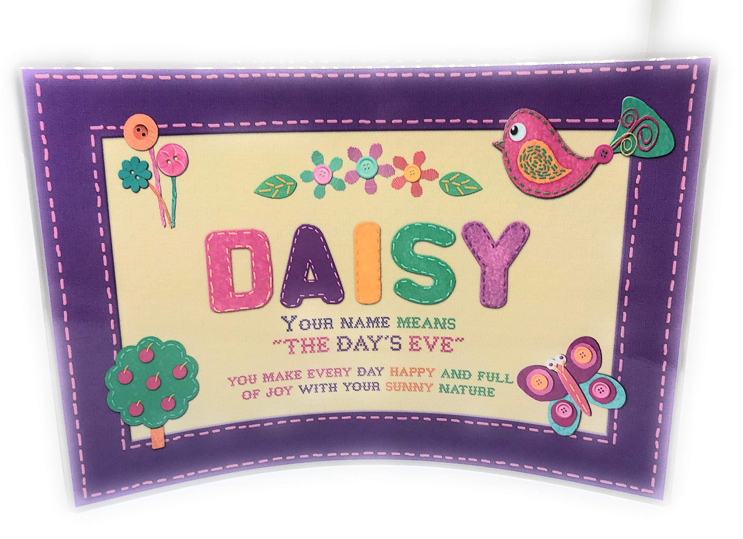 Royal County Daisy Children's Plastic Placemat with games on reverse
