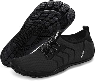 Racqua Quick-Dry Barefoot Water Shoes for Men Women - Beach Swim Surf Pool Hiking Non-Slip Comfort