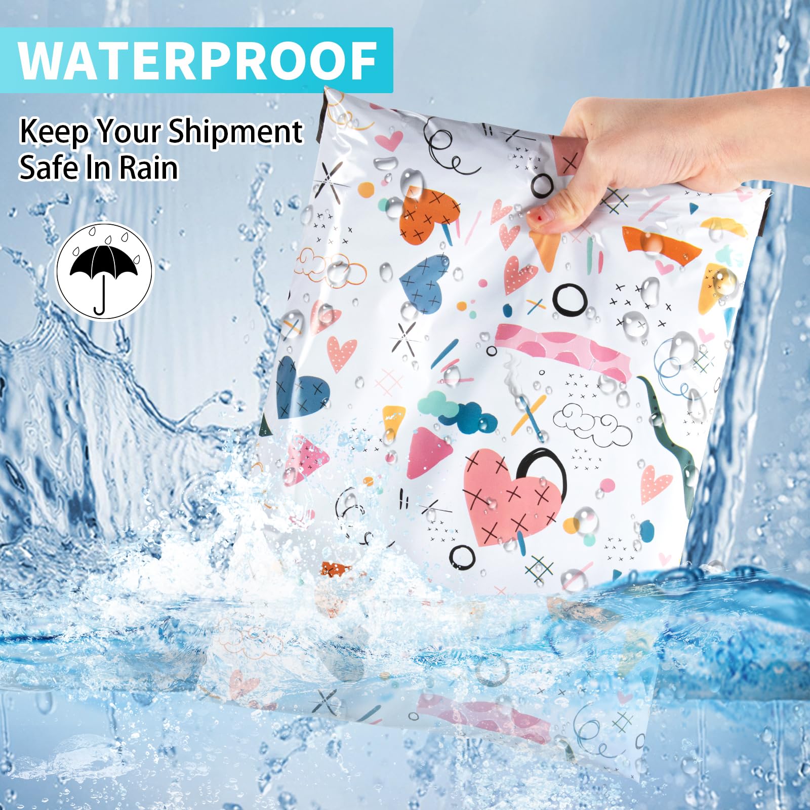 125 10x13, 100 9x12 VM Marca Polietileno Sobres Bolsas De